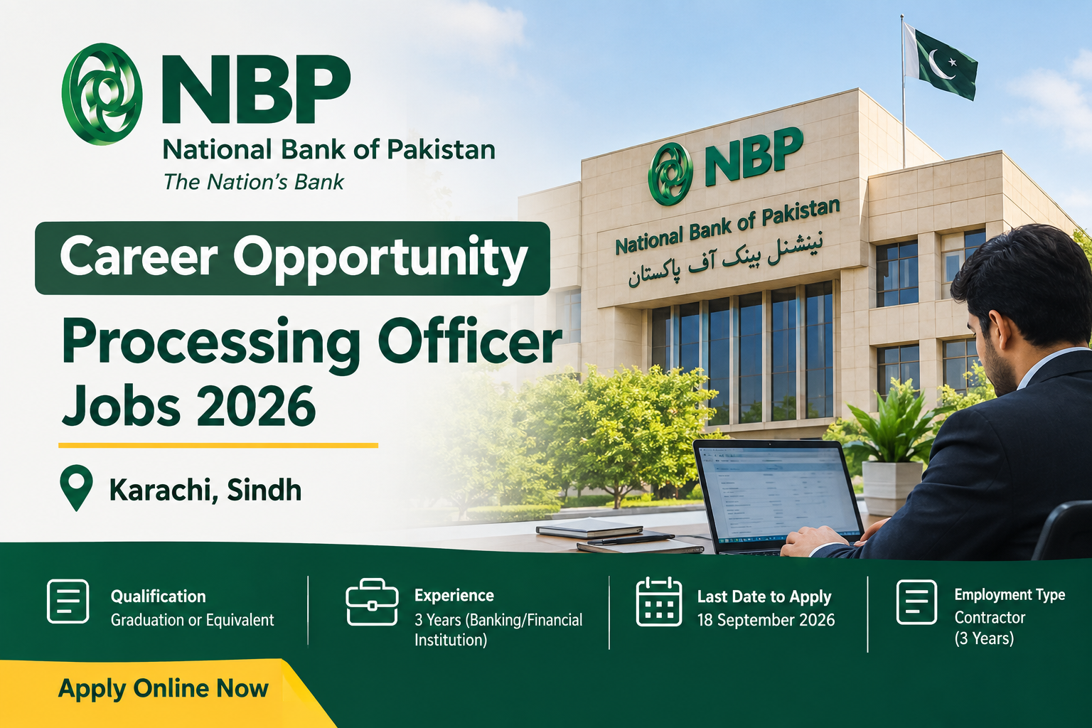 National Bank of Pakistan Jobs 2026 Online Apply